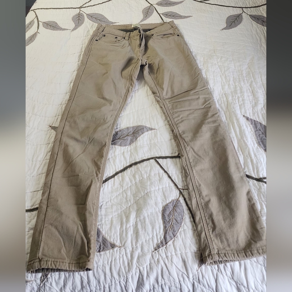 W's Telluride Clothing Conpany Fleeced Lined Pant 4 Khaki